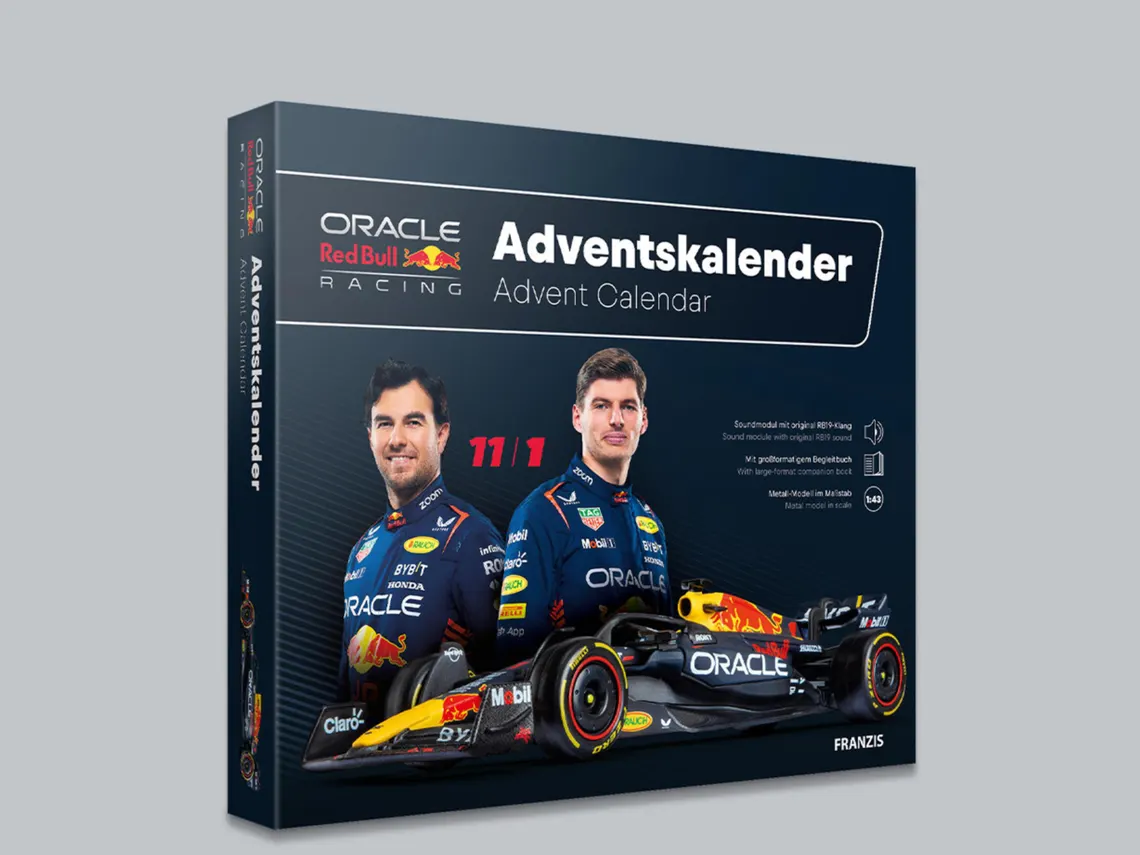 F1 Racing Advent Calendar | 1:43 Scale RB19 Model Kit | A Must-Have for Racing Enthusiasts