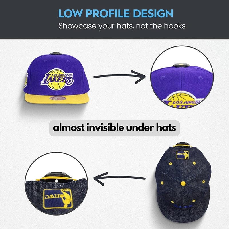 Adhesive Baseball Caps Hooks