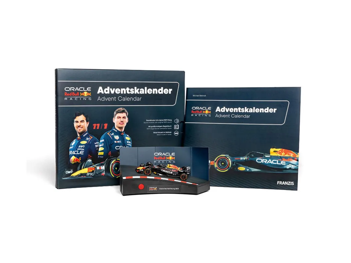 F1 Racing Advent Calendar | 1:43 Scale RB19 Model Kit | A Must-Have for Racing Enthusiasts