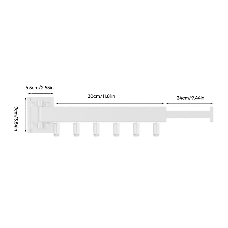 Aluminum Alloy Folding Ring Hook Drying Rack